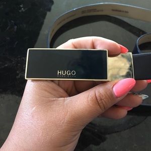 Hugo boss - navy blue belt